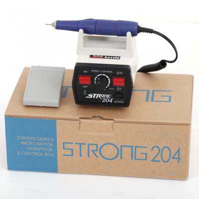 STRONG 204 carbon brush dental lab micro motor polishing machine equipment 204 strong micromotor